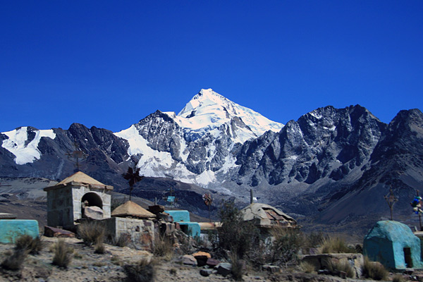 Climbing Huyana Potosi