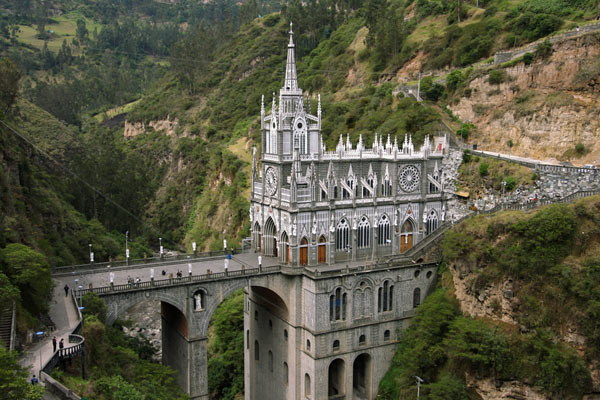 Las Lajas church