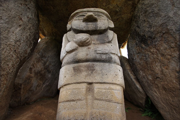 Stone statues