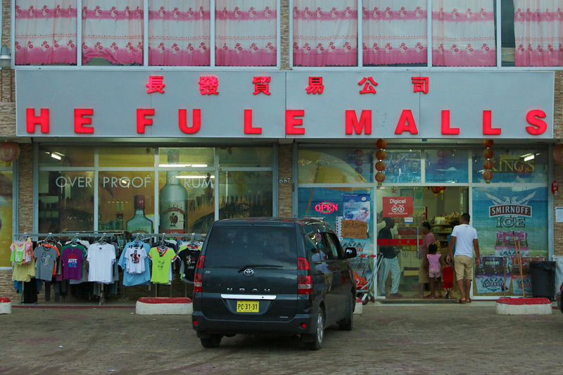 Chinese shops